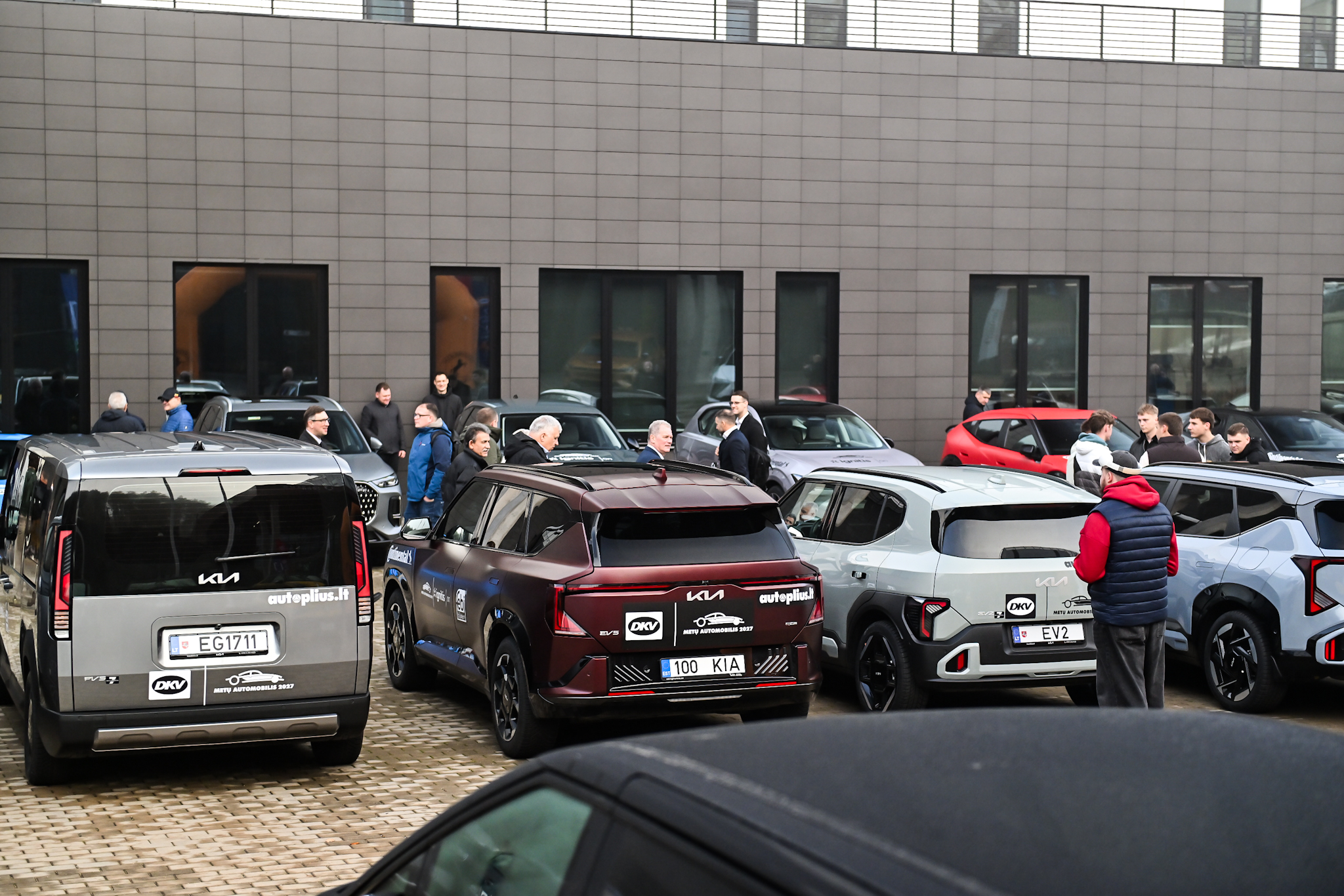 „Kia PV5 Passenger“, „Kia EV5“ ir „Kia EV2“
